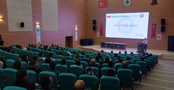 Emniyetten Üniversitemiz Güvenlik Personeline Eğitim