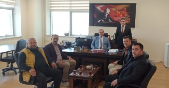 Kırşehir Şoförler Odası Başkanı Ve Kırşehir Belediyesi Ulaşım Hizmetleri Müdüründen Ziyaret