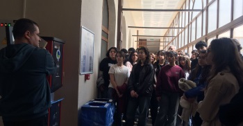Prof. Dr. İlhan Kılıçözlü Fen Lisesi Öğrencilerini Merkez Kütüphanede Ağırladık.