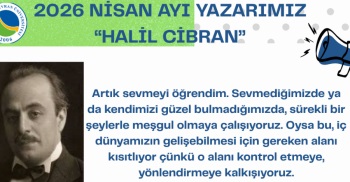 Nisan Ayı Yazarımız 
