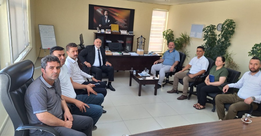 Üniversitemiz Rektör Yardımcısı Sayın Prof. Dr. Musa Özata'nın Başkanlığımızı Ziyareti