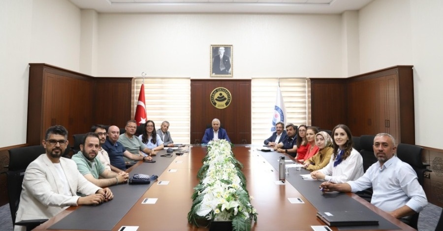 Üniversitemiz Ve Aksaray Üniversitesi Sürdürülebilirlik Koordinatörlükleri Arasında Deneyim Paylaşımı Yapıldı