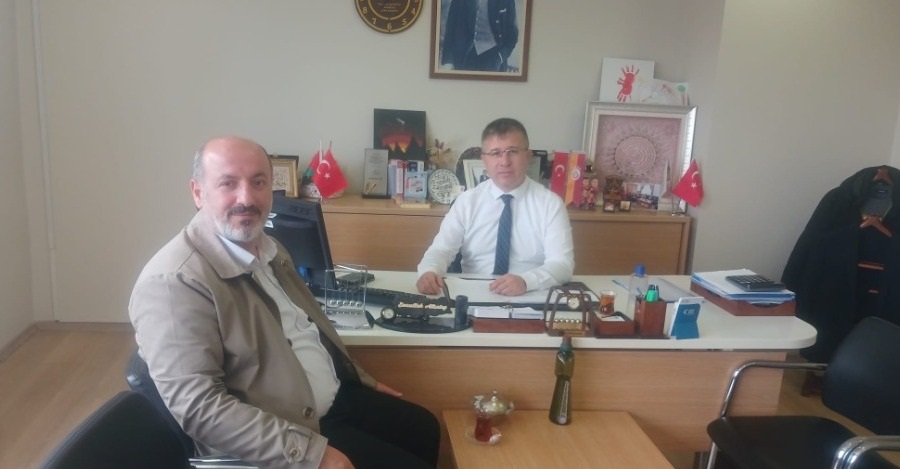 Vakıfbank Şube Müdürü Emrullah Altıntaş'ı Ziyaret