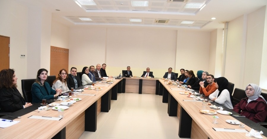 Rektörümüz Kalite Yönetim Koordinatörlüğünü Ziyaret Etti