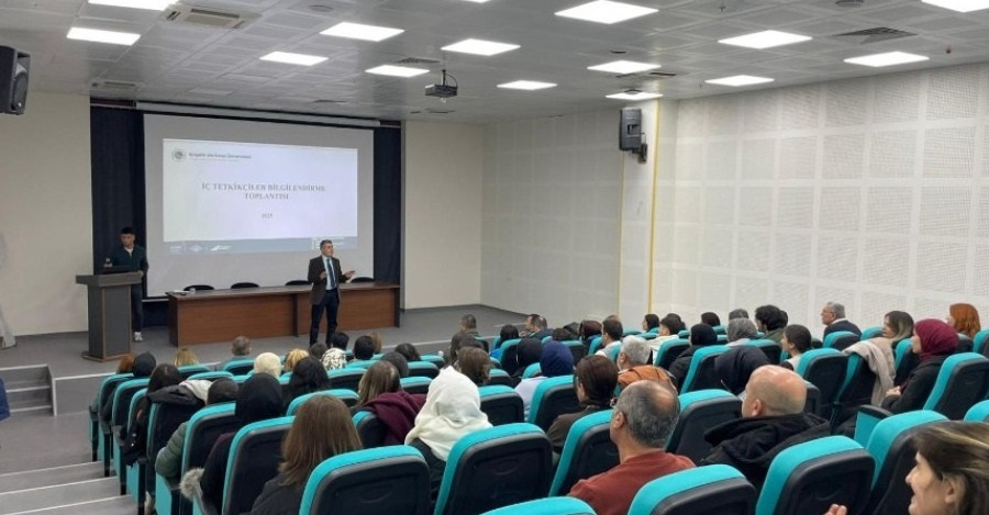 Merkez Kütüphanede Iso 9001:2015 İç Tetkik Değerlendirmeleri Hazırlık Toplantısı Düzenlendi.