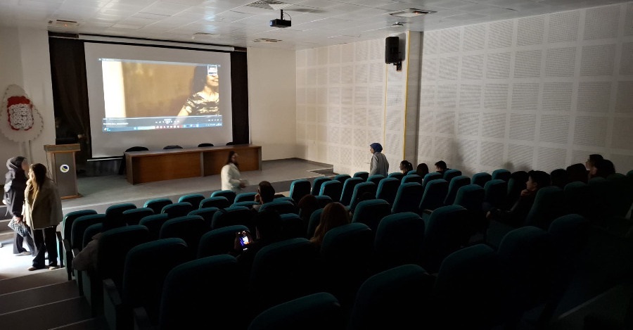 Topluma Hizmet Uygulamaları Dersi Kapsamında Gerçekleştirilen Film Gösterimine Ev Sahipliği Yaptık.