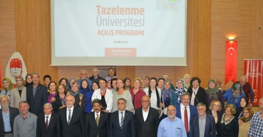 60+ Tazelenme Üniversitesinin Büyük Açılış Programı Gerçekleştirildi