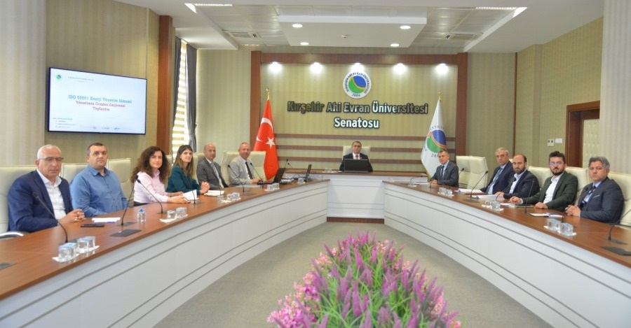 Üniversitemiz, Enerji Yönetim Sistemi Belgesi İçin Yönetim Gözden Geçirme Toplantısı Düzenledi