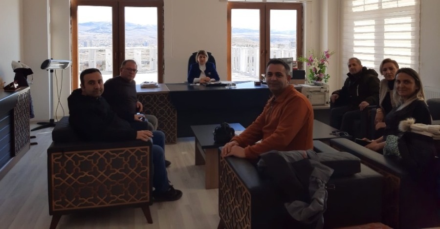 Birim Ziyaretleri Kapsamında Üniversitemiz Kütüphane Ve Dokümantasyon Daire Başkanlığı Ziyaret Edilmiştir.