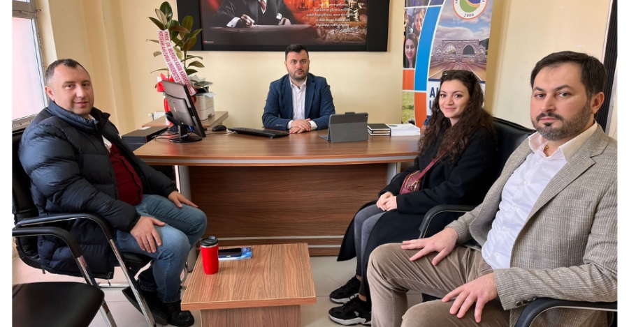 Üniversitemiz Ziraat Fakültesi Öğretim Üyesi Doç. Dr. Gökhan Filik'in Ziyareti