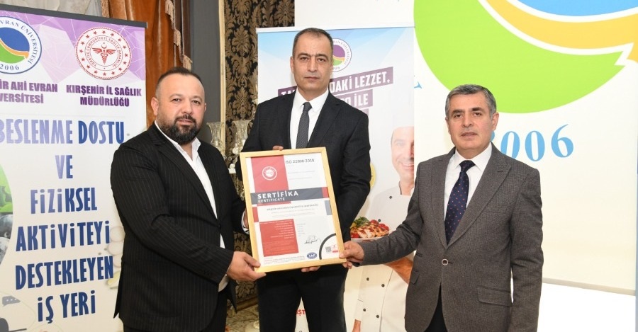 Sağlık, Kültür Ve Spor Daire Başkanlığımız Iso 22000 Gıda Güvenliği Yönetim Belgesini Aldı