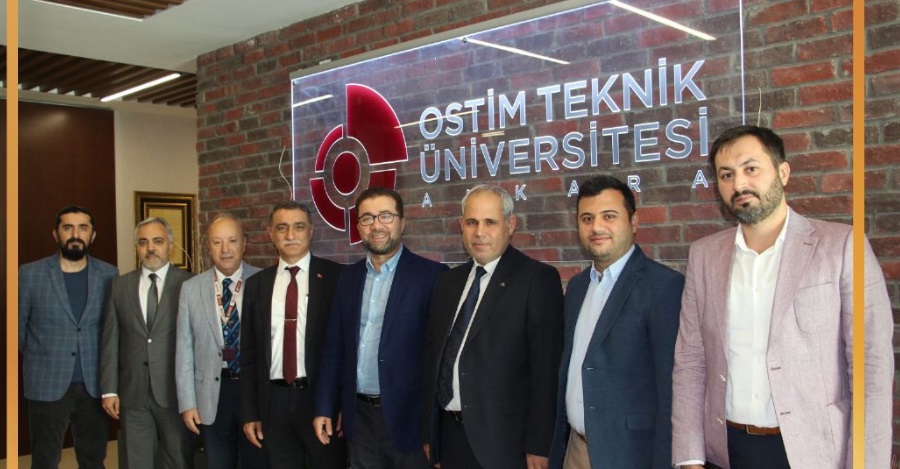 Kırşehir Ahi Evran Üniversitesi Heyetinin Ostim Teknik Üniversitesi Ve Teknopark Ziyareti