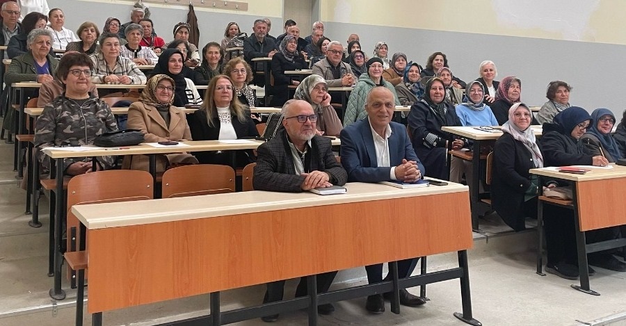 60+ Tazelenme Üniversitesinde 4. Hafta Dersleri Tamamlandı