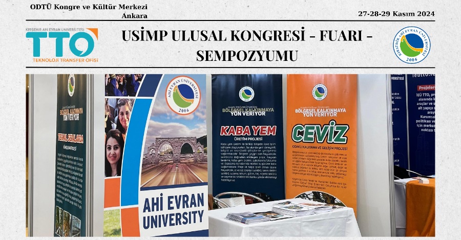 Üniversitemiz Teknoloji Transfer Ofisi Uam, Üsimp Ulusal Patent Fuarı Ve Kongresi’Nde Yer Aldı.