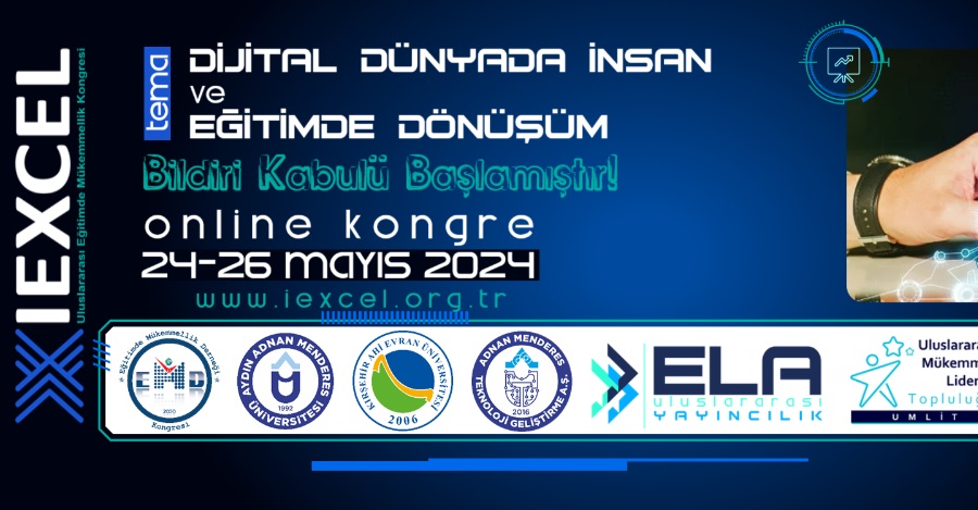 Üniversitemiz 4. Uluslararası Eğitimde Mükemmellik Kongresine Çevrim İçi Olarak Ev Sahipliği Yaptı