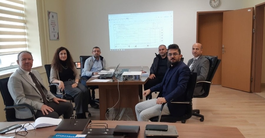 Üniversitemiz Enerji Alt Çalışma Grubu  Haftalık Toplantısını Gerçekleştirdi.