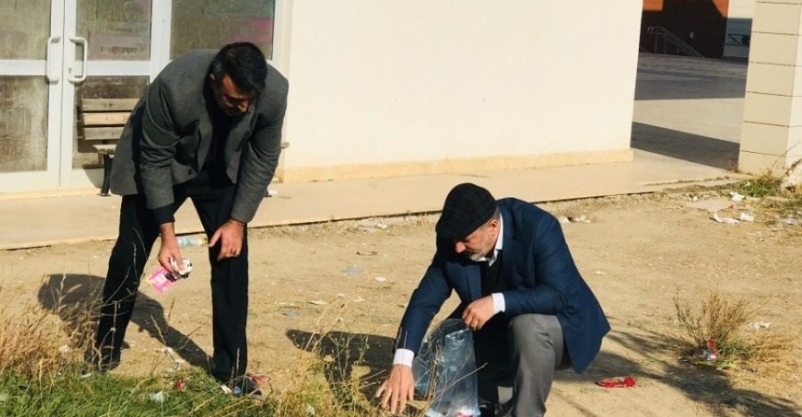 “Yaşanabilir Yeşil Bir Dünya İçin, Kampüsümüzü Temizliyoruz”