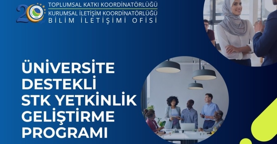 Üniversitemizden Stk'lara Yetkinlik Geliştirme Temel Eğitim Programı Düzenlenecek