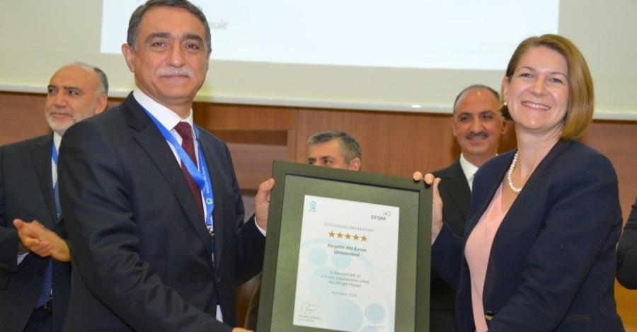 Avrupa Kalite Yönetim Vakfı (Efqm) Tarafından 5 Yıldızlı Üstün Performans Belgesi İle Ödüllendirildik