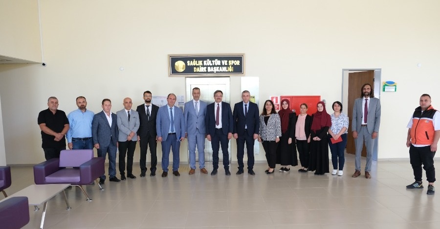 Genel Sekreter V.  Dr. Öğr. Üyesi Hüseyin İlter Daire Başkanlığımıza Ziyarette Bulundu