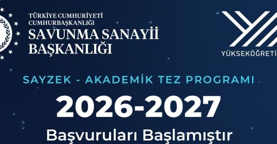 Sayzek-Atp 2026-2027 Dönemi Başvuruları Başlamıştır.