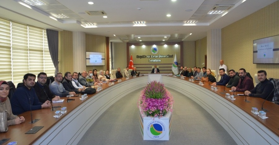 Üniversitemiz Birim Ar-Ge Toplantısı Gerçekleşti.