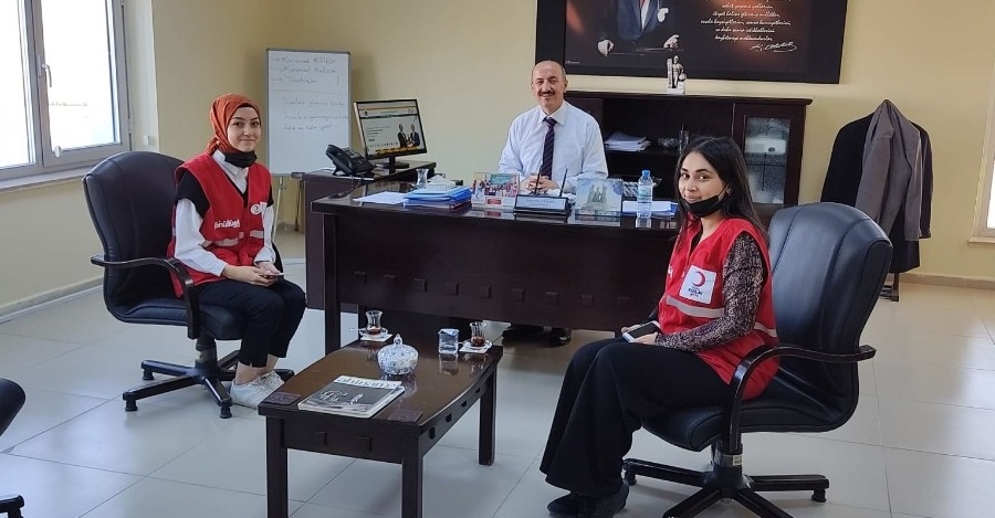 Kızılay Kan Verme Aracı Üniversitemizde