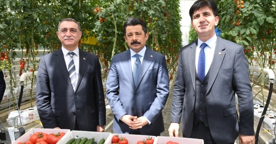 Kop Destekli Sera Projesi Türkiye’De İlk Ve Tek Ges Destekli Hidrosera’Nın Tanıtımı Üniversitemizde Gerçekleştirildi