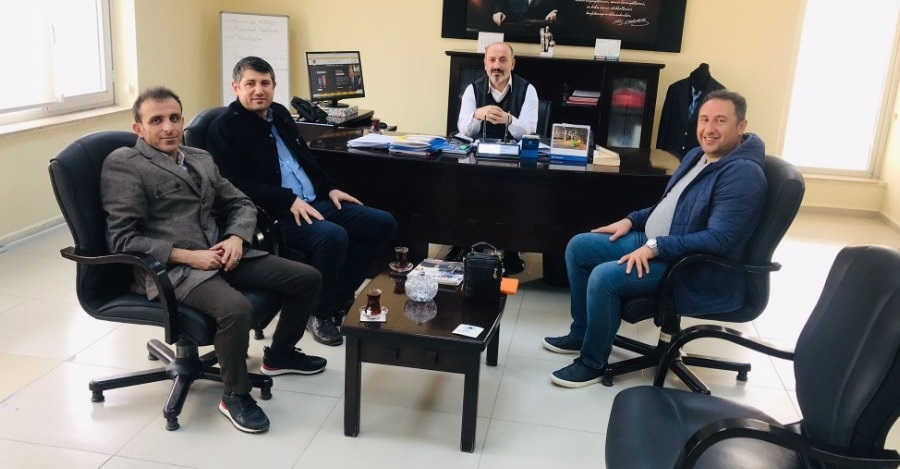 Üniversitemiz, Fen Bilimleri Enstitüsü Yönetimi, Daire Başkanlığımızı Ziyaret Etti.