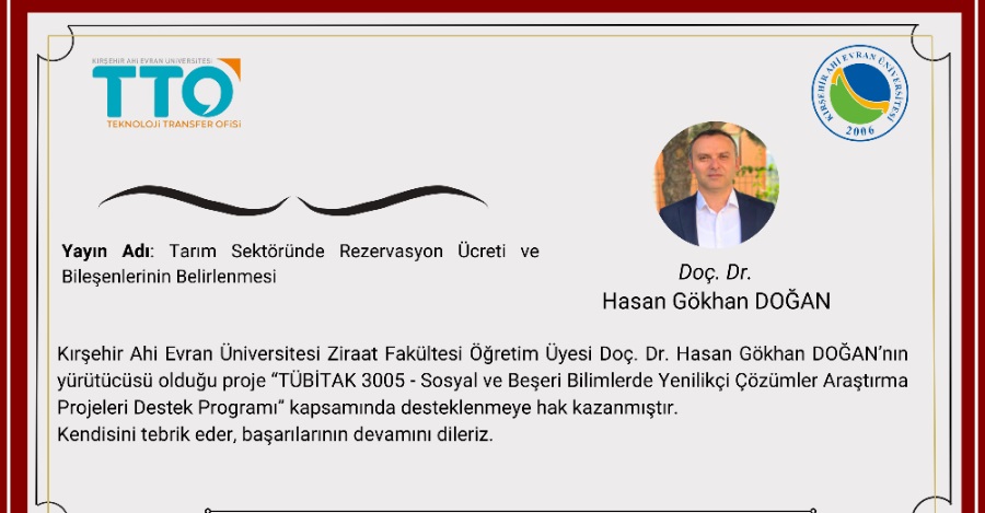 Akademisyenimizden Başarı