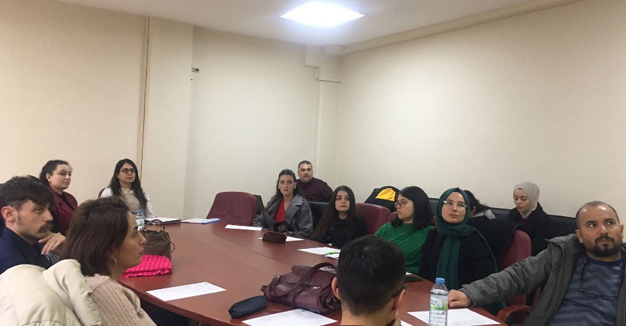 Sosyal Bilimler Enstitüsü'nde Eğitim Ve Bilgilendirme Toplantısı Gerçekleştirildi.