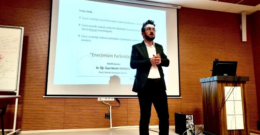 Tıp Fakültesinde Enerji Verimliliği Eğitimi Verildi