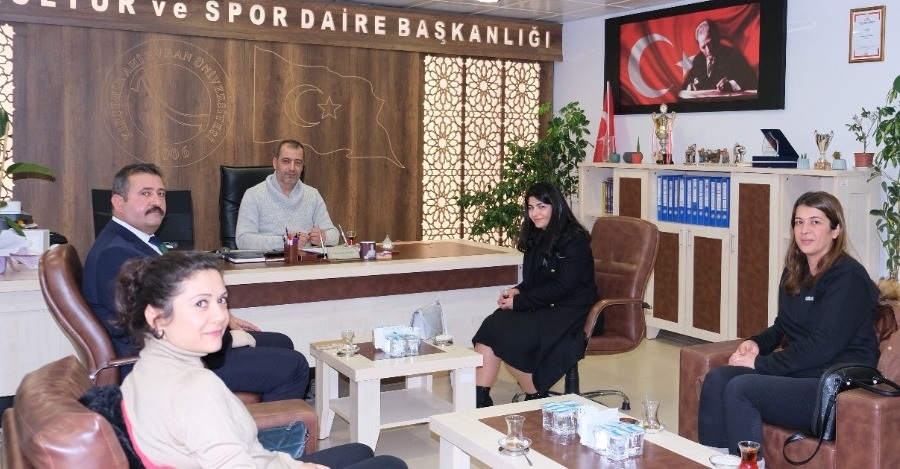 İşkur İl Müdürü Ve Çalışma Arkadaşlarının Öğrencilerimizin Kariyer Hakkında Daire Başkanlığımıza Ziyareti.