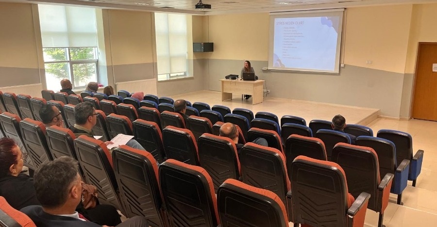 Stresle Başa Çıkma Metotları-Motivasyon Ve Problem Çözme Teknikleri Konulu Eğitim Verilmiştir.