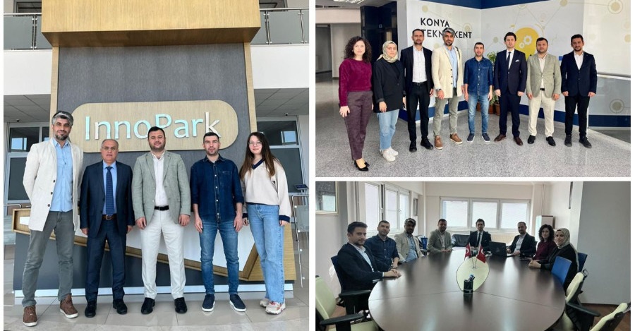 Kırşehir Ahi Evran Üniversitesi Tto’Dan Konya İnnopark Ve Konya Teknokent’Te İş Birliği Görüşmeleri